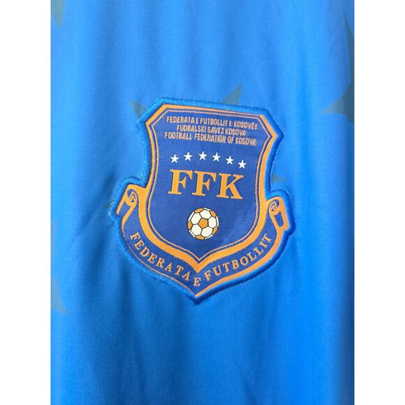 Kelme Kosovo National Team Jersey 2018/19 Blue Stars Kit Men’s Small FFK Soccer - Picture 3 of 9